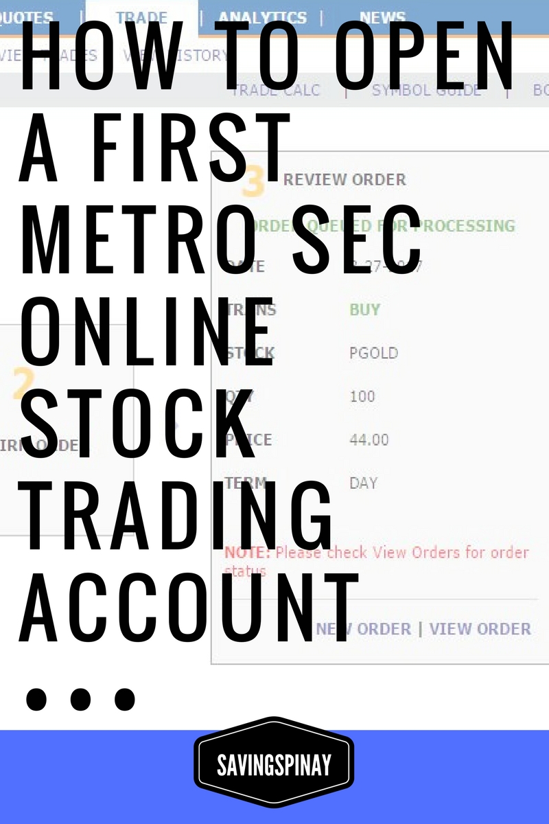 Open-a-First-Metro-Sec-Online