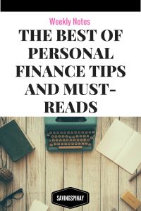 best personal finance tips and must reads