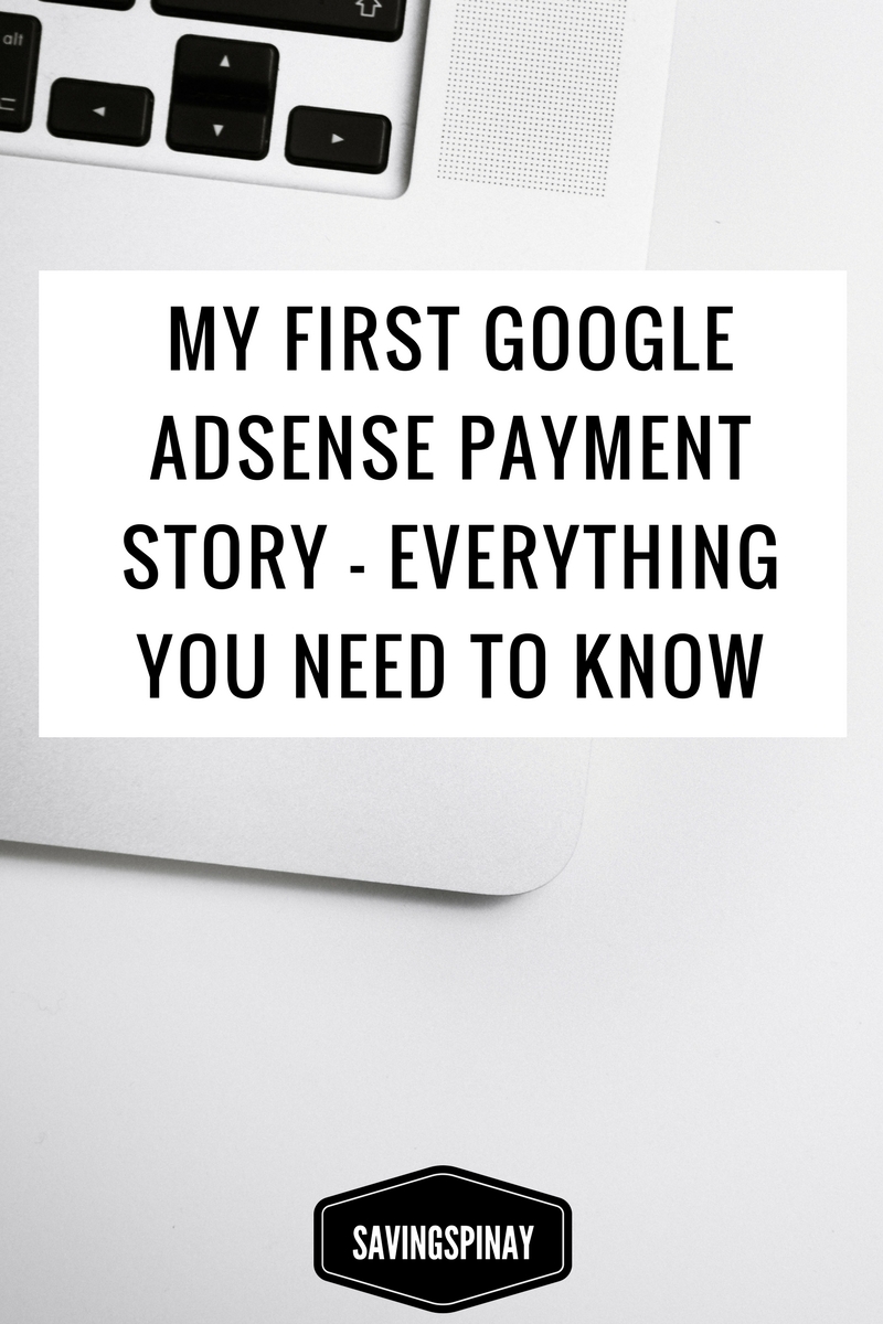 first-google-adsense-payment-story