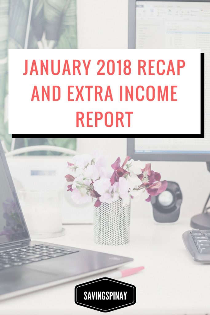 January 2018 Recap and Extra Income Report