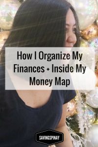 How I Organize My Finances + Money Map