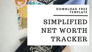 Simplified Net Worth Tracker