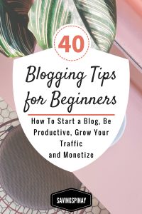 more blogging tips for beginners