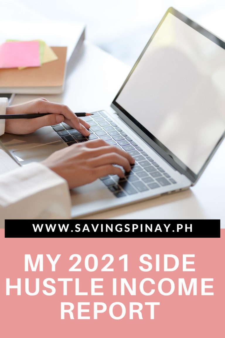 2021 Side Hustle Income Report - SavingsPinay