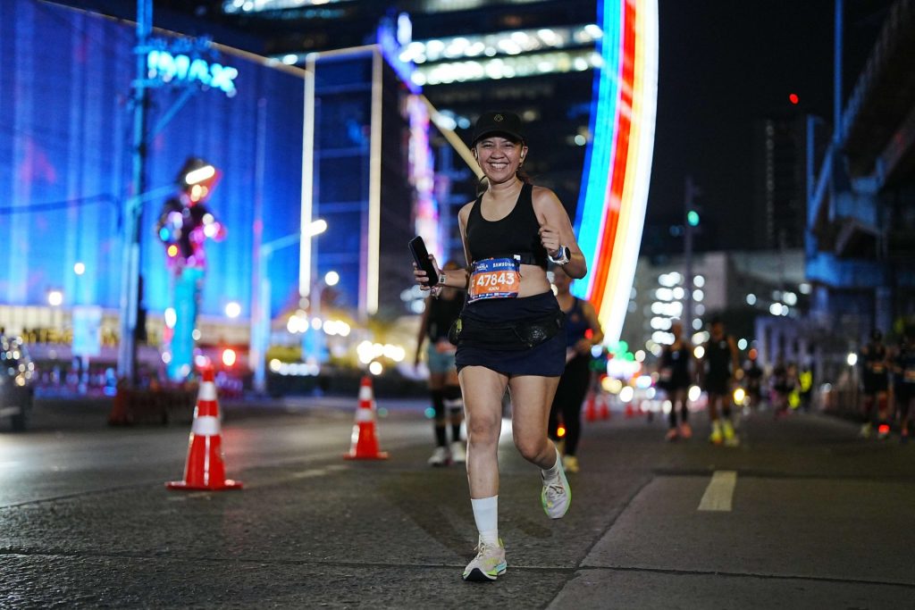 Finishing my first marathon on EDSA at the Galaxy Manila Marathon 2026